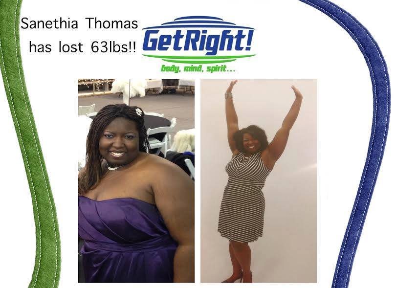 Sanethia Thomas Lost 63 Pounds!!